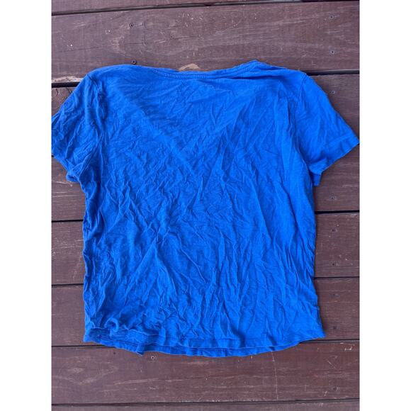 Eddie Bauer womens xl blue top - Picture 2 of 3